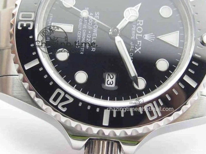 MiroTime 0322 Timeless Sea-Dweller 116600 Black Ceramic BP Maker Best Edition On SS Bracelet SA 3680